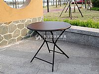 铝板圆折叠桌BML15214