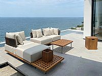 柚木沙发组合M-25039